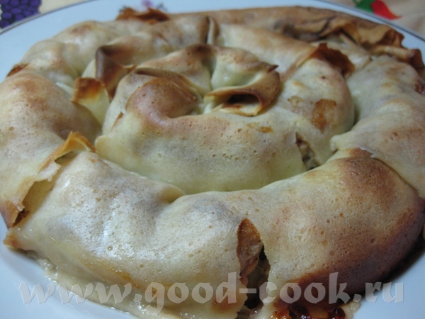 Мясная запеканка "Улитка"