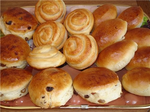 А я сегодня к вам с выпечкой
