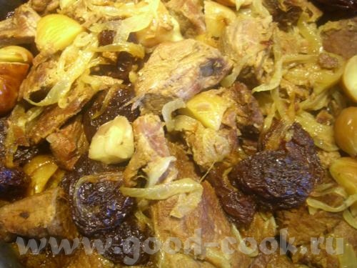 Мясо в каштанах