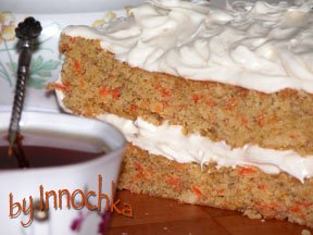 GLASIERTER APFELKUCHEN (Глазированныи яблочныи пирог) ПАНФОРТЕ МОРКОВНЫИ ТОРТ - 3