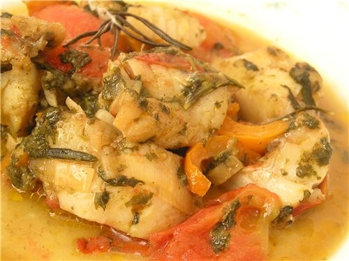 Рыбное рагу с овощами и щавелем - 2