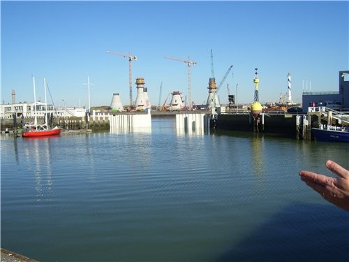 В один из выходных дней мы поехали к Северному морю в город Oostende