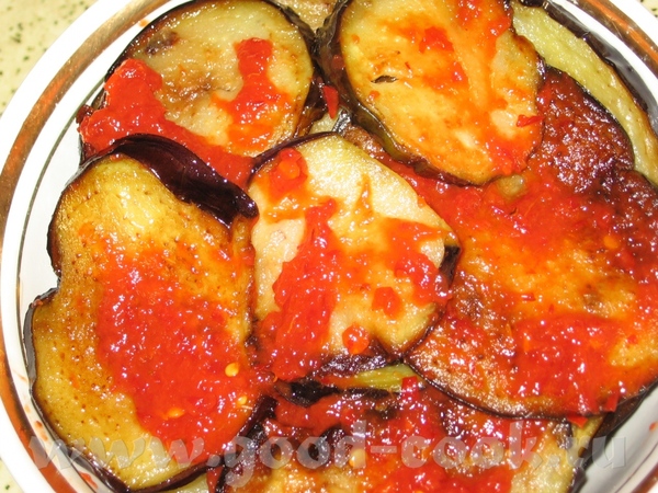 Баклажанная закуска "Огонек": Очень вкусно и очень быстро (и вроде бы подходит для темы салаты)