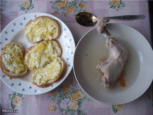 К бульончику сделала греночки - те самые, которые обсуждала с