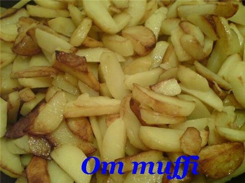 мясные рулетики "для тебя" жаренная рыба соус к жаренной рыбе жаренный картофель крабовые палочки в... - 5