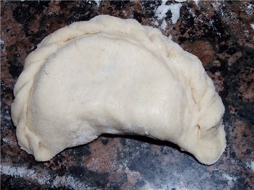 Пирожки с мясом Тесто: 50 г сл