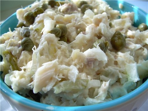Салатик рыбный с Каперсами - 2