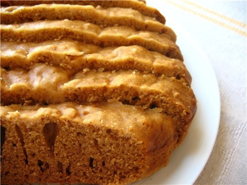 Вкусный Пряный кекс с лимонной глазурью рецепт Виты-