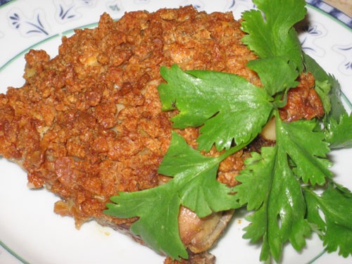 Филе морской рыбы в мешочке из кукурузной муки (по-молдавски) Суп по-простецки Куриные ножки в "Бис... - 4