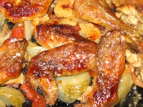Куриные ножки в апельсиновой карамели А это наш пятничный ужин: Курица по-португальски Lemon Chicke... - 3