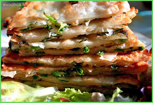Китайские лепешки с мясом - 2