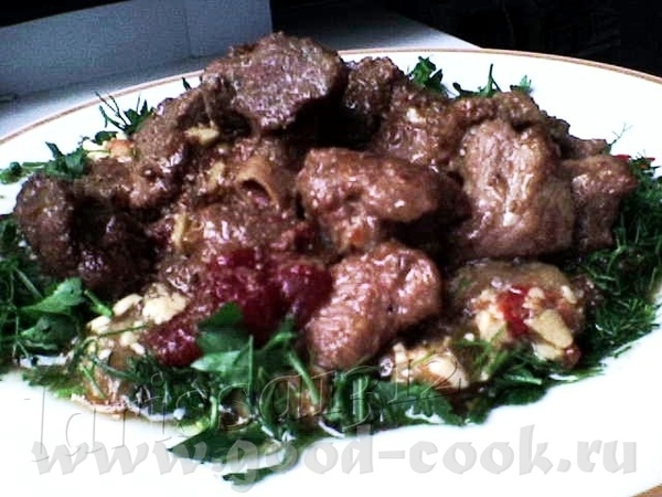 СОЧНОЕ МЯСО В ОВОЩНОМ МАРИНАДЕ : 1,2 мякоти мяса (телятина) 1 крупная луковица 3 зубчика чеснока 1...