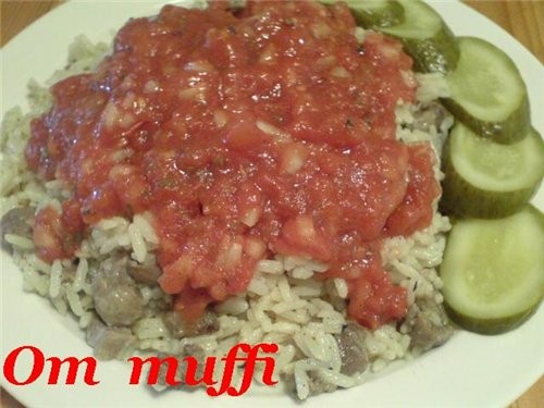 ЗАКУСКА ИЗ СЫРА, ЯБЛОК И ОРЕХОВ СЕЛЬДЬ МАРИНОВАННАЯ На горячее было: СВИННЫЕ РУЛЕТИКИ С ГРИБАМИ И С... - 5