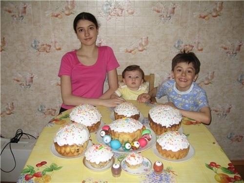 Это моя прошлогодняя пасха