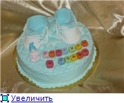 торт Скуби-Ду торт голубые кроссовочки с малышом торт поляна лилий - 4