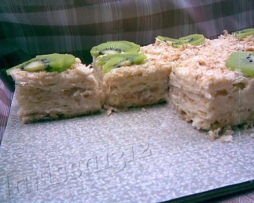Викуль, я к тебе со спасибой за потрясающе вкусный торт "Наполеон" - 2