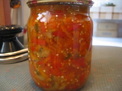 это слат из баклажанов по рецепту Ирины,получился вкусный