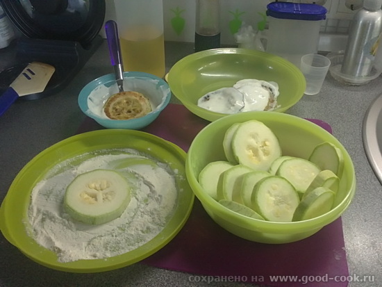 жареные кабачки с чесноком