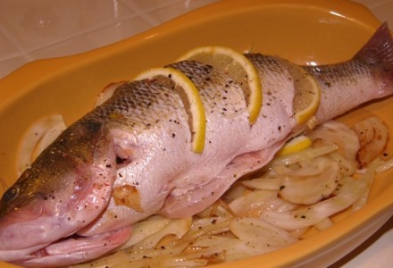 Морской окунь запеченный с фенхелем и лимоном - 2