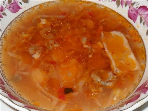 Щи Салат "Крабовый" Приятного аппетита