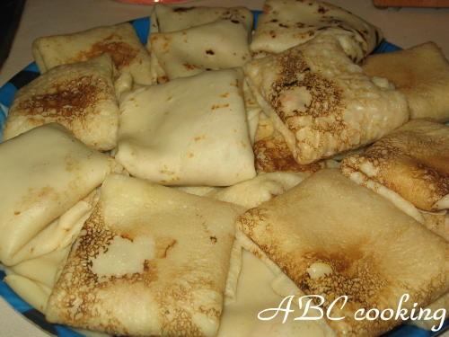 Блины с куриной начинкой Яичница от моей дочки Олеси))