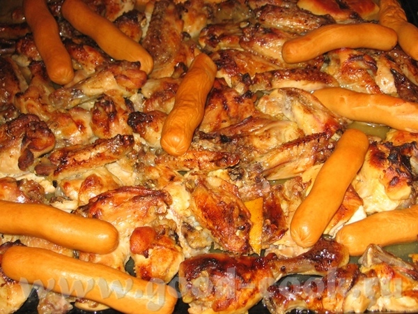 Курица с лимоном и розмарином Курица жаренная в цитрусовом маринаде - 2