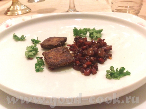 самая вкусная интерпретация фуа-гра, которую я когда-либо ела