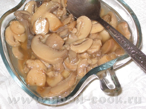 Язык и шейка Маринованые грибы Пирожки с куриным фаршем - 3