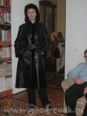 А еще, я ж седня дубленку купила