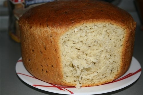 Спасибо большущее Нелли - за Шведский хлеб с укропом Как же это вкусно
