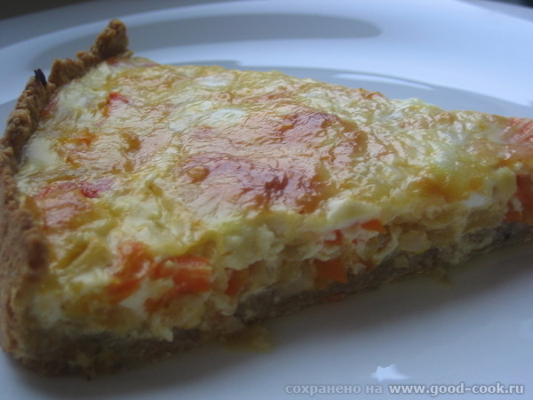 Киш с овощами