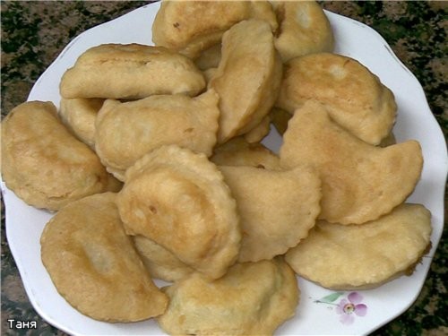 Дрожжевые пирожки с яйцом и зеленью Простое тесто,но очень вкусное