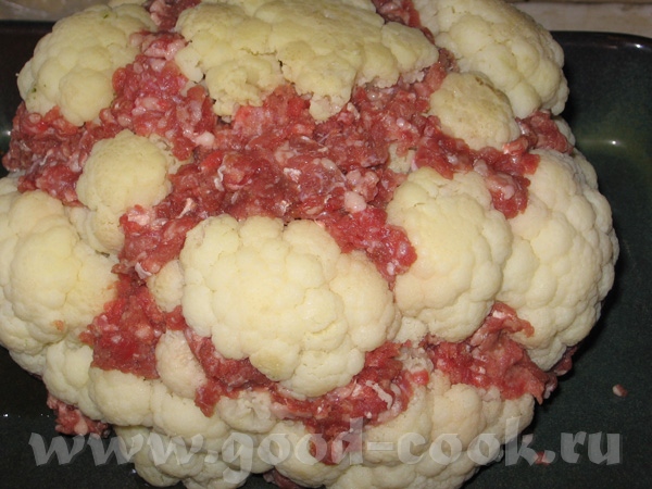 Цветная капуста, фаршированная мясом от Фиалка2 Вкусно, сочно, полезно, красиво