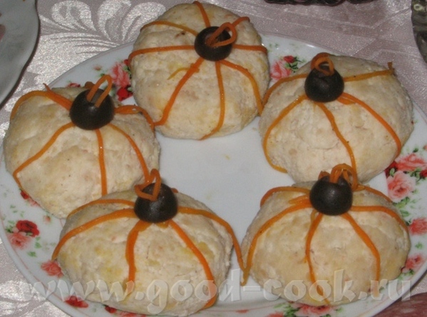 Закуска "Ёлочные шарики по-гудкуковски" В основу рецепта лег рецепт от Ирины Кутовой, "Мягкий рулет...