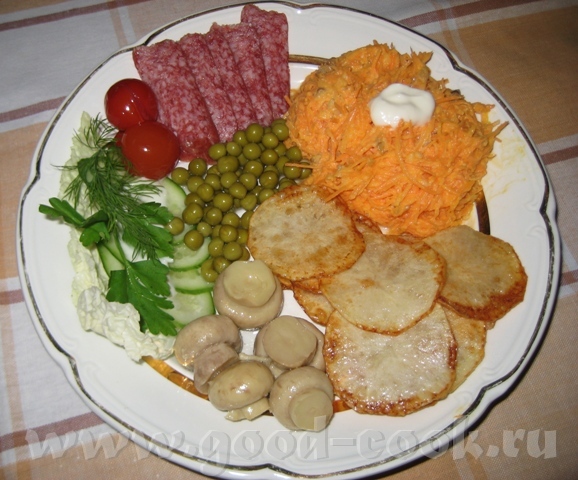 За тарелочки спасибо, все красивое и вкусное, но больше всего понравилась картинка с нашей кухней
