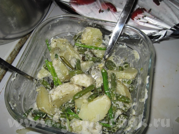 Несу на пробу: 1, Картофель с парезаном и чесноком - 2