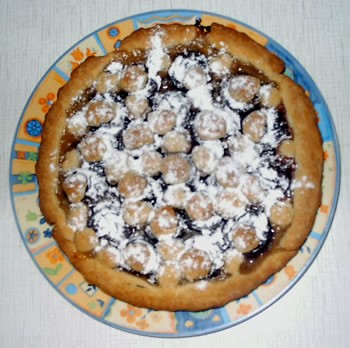 Сегодня у нас была куриная грудка с сыром и грибами , макарошки, салатик, а к чаю пирог "бабушкины... - 2