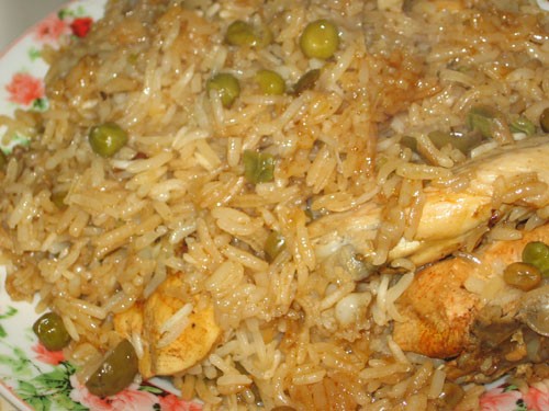 Ароз кон поло - Запеченный рис с курицей по-мексикански