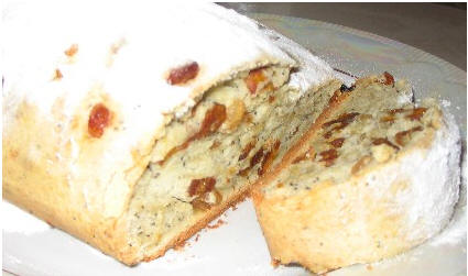 Творожный штоллен (Quarkstollen) oт Nat