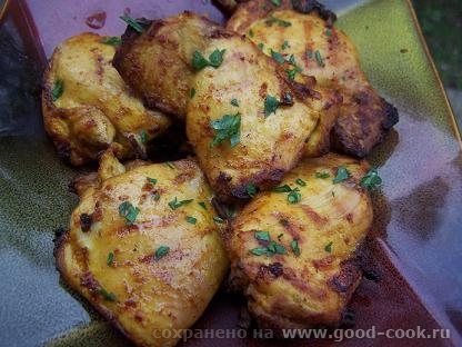 Курочка в майонезно-чесночном маринаде