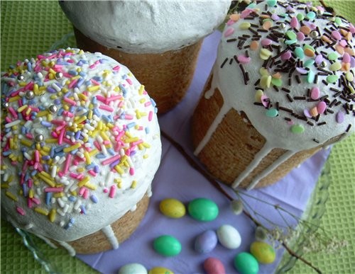 Угощайтесь моими пасхами и куличом, на здоровье - 2