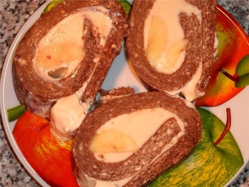 Такие вот курячьи грудки с сыром в панировке из чесночных крутонов и запеченая цветная капустка и с... - 2