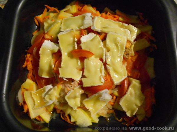 рыба с кабачками