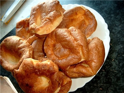 Popovers - Пустые булочки 2 из книги "Brot und Hefegebдck
