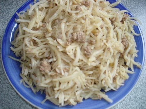 Я сегодня Кортошечку делала ее в Ливане Батата мабруши називают, но как я заметила в каждом городе...