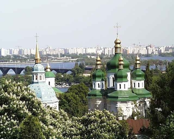 Флоровский Вознесенский женский монастирь Микильсько-Притиська церква Видубицький монастир - 3