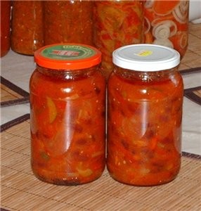 И я хочу показать свою коллекцию: Это рисовый салат с овощами от меня "Тещин язык ", повторила за в... - 6
