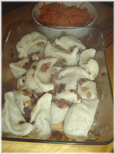 Вкусненькие,тоже хочу с творогом,очень люблю(только ц солёным,а не сладким,как моя мамочка делалает... - 2