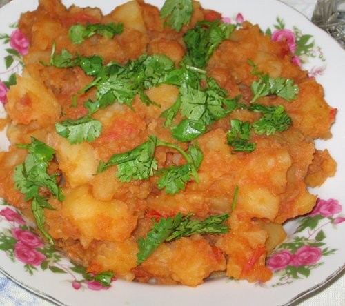 Яхния из картофеля