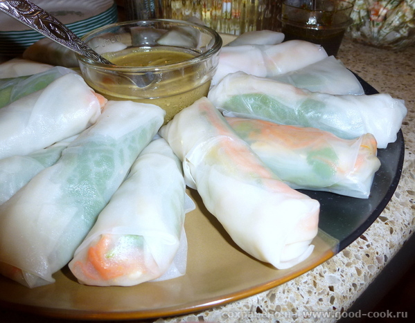 Vietnamese Summer Rolls.